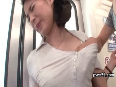 美人奥様が電車の中で犯される！痴漢というよりレイプです！